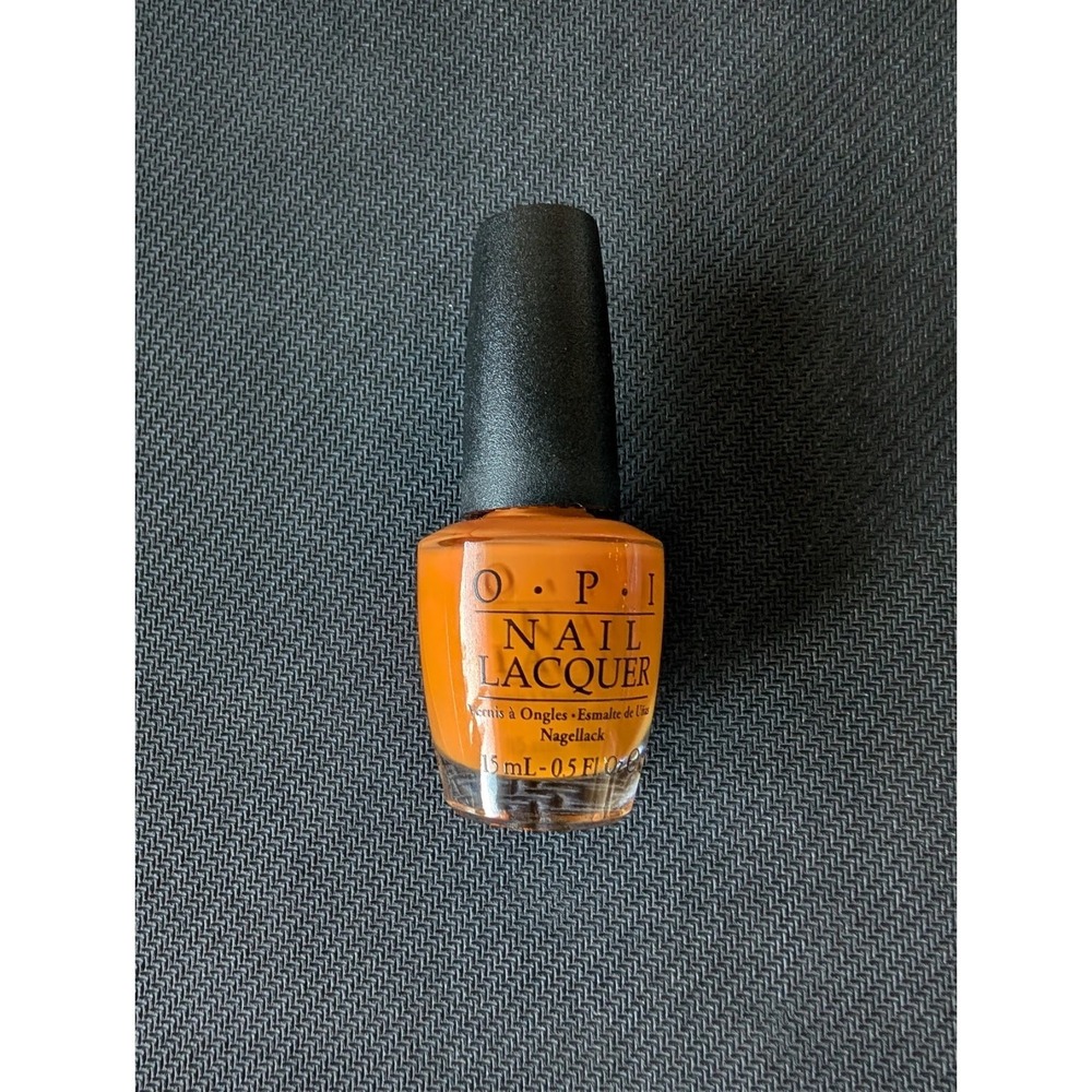 OPI Nail Polish No Tan Lines Orange Creme 0.5 fl oz Fiji 2017 Collection Lacquer